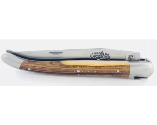 Laguiole Tradition 12 cm - 2 mitres - Pistachier