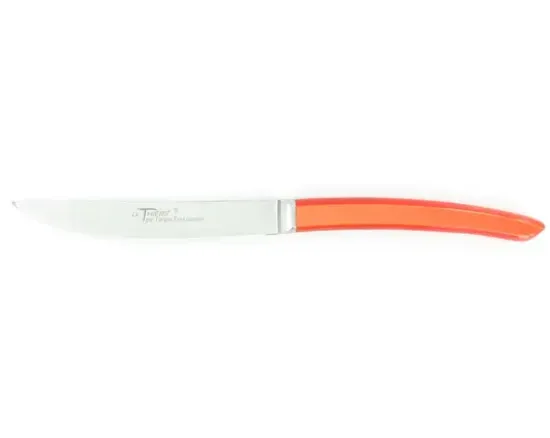 Le Steak Le Thiers® forgé - manche orange - coffret de 6 pièces