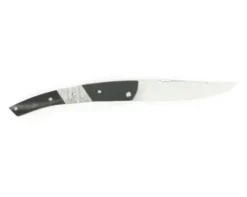 Le Thiers® - Buffle - Mitre Centrale en Damas - Ressort, Platine et lame ciselés