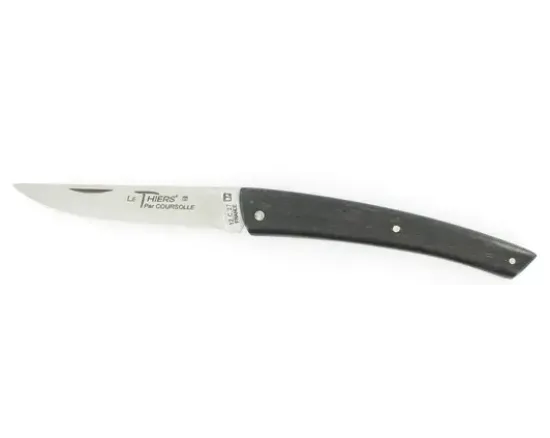 Le Thiers® Coursolle 12 cm Ebène Plein Manche