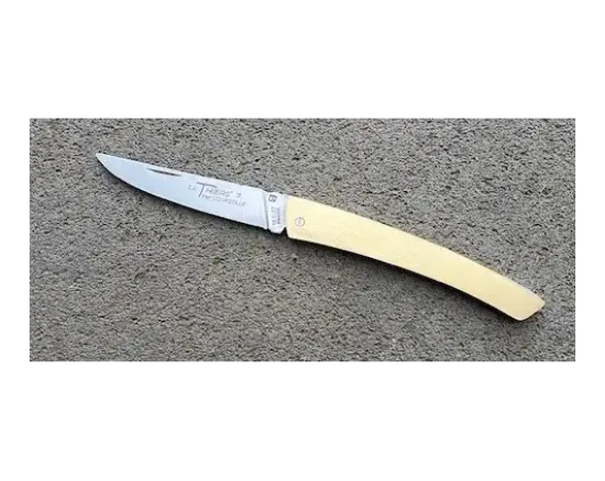 Le Thiers® Coursolle 12 cm Manche Laiton satiné uni guilloché