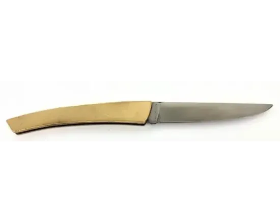 Le Thiers® Coursolle 12 cm Manche Laiton satiné uni