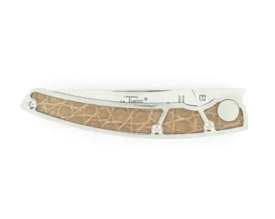 Le Thiers Design Crocodile Beige