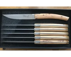 Le Thiers® Pirou Table Genévrier - coffret de 6 pièces