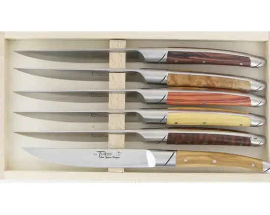 Le Thiers® Table 6 Bois - Gamme Avantage - coffret de 6 pièces