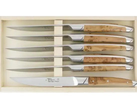 Le Thiers® Table Genévrier - Gamme Avantage - coffret de 6 pièces