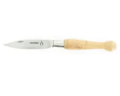 Nontron Virole n° 25 - Boule - Ciselé - Manche en Genévrier