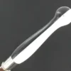 Nontron Virole n° 25 - Boule le Taiji - Manche Corian Blanc et noir, insert Aluminium