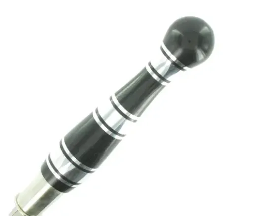 Nontron Virole n° 25 - Boule - Manche en Ebène et aluminium