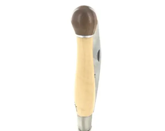 Nontron Virole n° 25 - Boule - Manche en Buis - Noyer