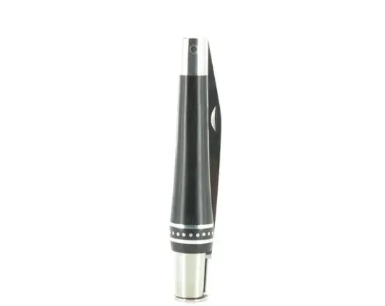 Nontron Virole n° 25 Double virole Manche Ebène aluminium