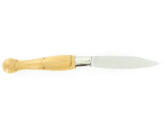 Nontron Virole n° 25 - Sabot - Ciselé - Manche en Olivier