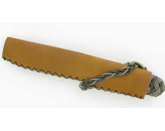 Pen Skoulm - Manche en cordage de bateau - Marron et kaki