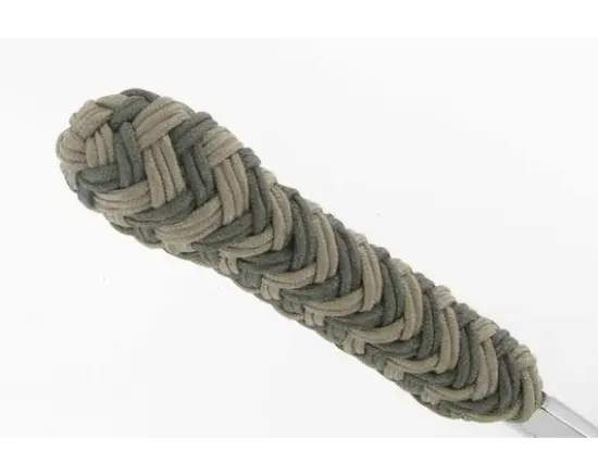Pen Skoulm - Manche en cordage de bateau - Marron et kaki