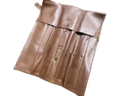 POCHETTE EN CUIR - VD Cuir Marron