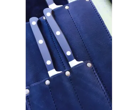 POCHETTE EN CUIR - VD Cuir Noire