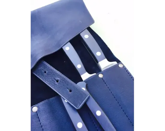 POCHETTE EN CUIR - VD Cuir Noire