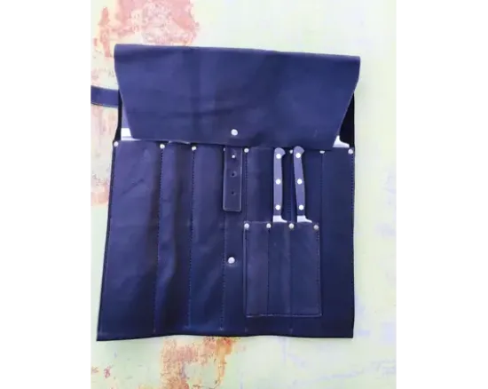 POCHETTE EN CUIR - VD Cuir Noire