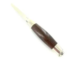 Remaud - couteau Tonneau Grand Modèle - Ebène de Macassar - mitres en maillechort