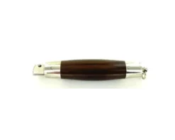 Remaud - couteau Tonneau Grand Modèle - Ebène de Macassar - mitres en maillechort