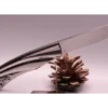 Roberto Ottonello - Bilame -Liner Lock Bouton- Titane gravé