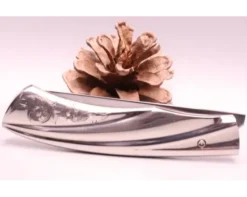 Roberto Ottonello - Bilame -Liner Lock Bouton- Titane gravé