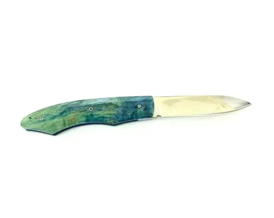 Roberto Ottonello - Liner Lock Bouton- bois vert