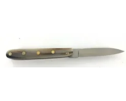 Rouennais 11 cm - Corne Blonde - Guilloché