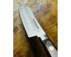Santuko Cuisine Orientale 17 cm Alvéolée - Manche Palissandre - série limitée
