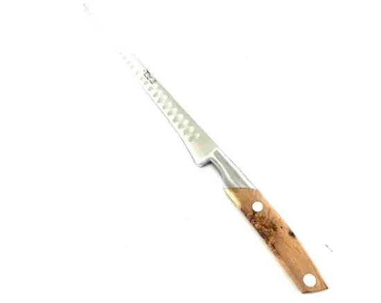 Saumon 30 cm alvéolé - Manche Genévrier