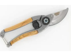 Sécateur de Jardin 20 cm - revêtement des branches olivier