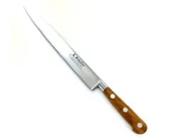 Tranchelard 30 cm - Acier Carbone - Manche Olivier