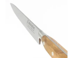 Tranchelard 20 cm - Acier Carbone - Manche Olivier