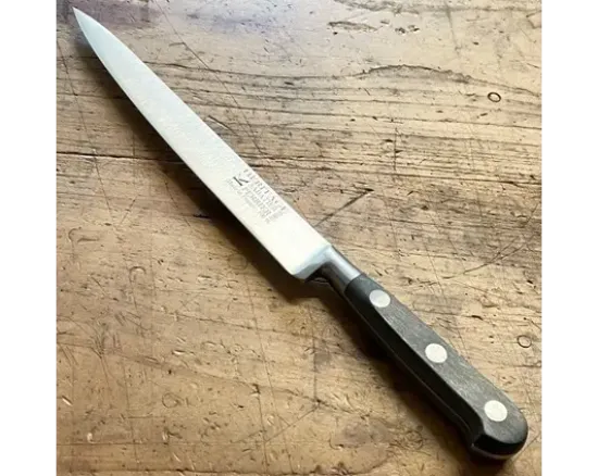 Tranchelard 25 cm - bois noir - rivets inox