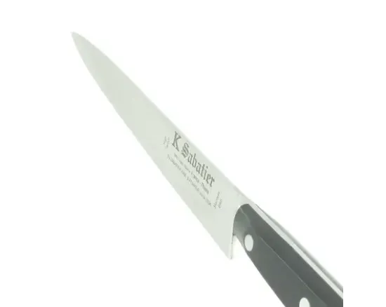 Tranchelard 20 cm Canadien - INOX - MANCHE PLASTIQUE Ref 915