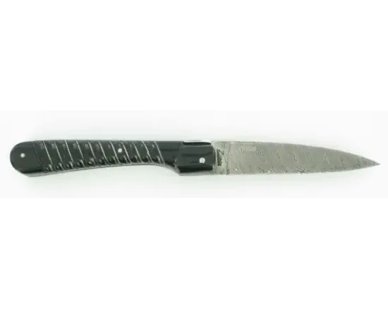 Vendetta Damas Corde Corne Noire Tresse Argent