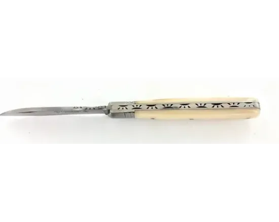 Violon 10 cm - Corne Blonde - Guilloché