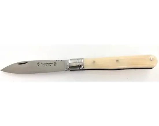 Violon 10 cm - Corne Blonde - Guilloché