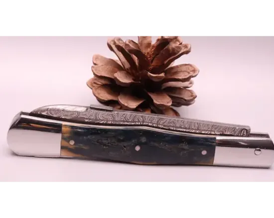Violon Damas carbone Explosion Ivoire de Mammouth Bleu