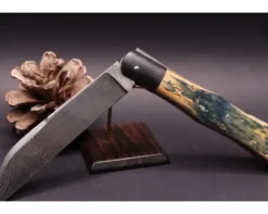 Violon Damas carbone Ivoire de Mammouth Bleu